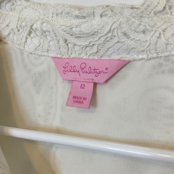 Lilly Pulitzer White Lace Dress - Picture 4 of 11
